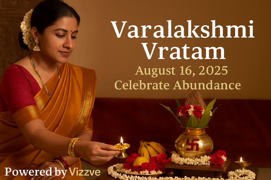 Varalakshmi Vratam 2025: Date, Puja Rituals & Significance for Wealth and Prosperity